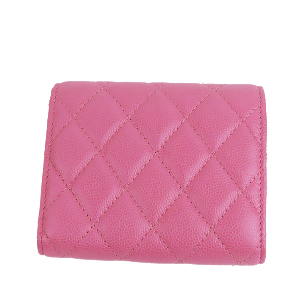 CHANEL CC Caviar Leather Wallet Small Wallets - Picture 2 of 9